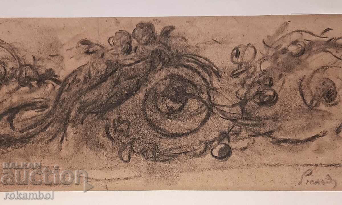 Auction Ancient drawing 18-19 c. Auction Ancient drawing 18-19 c.