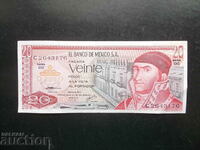 MEXICO, 20 pesos, 1977