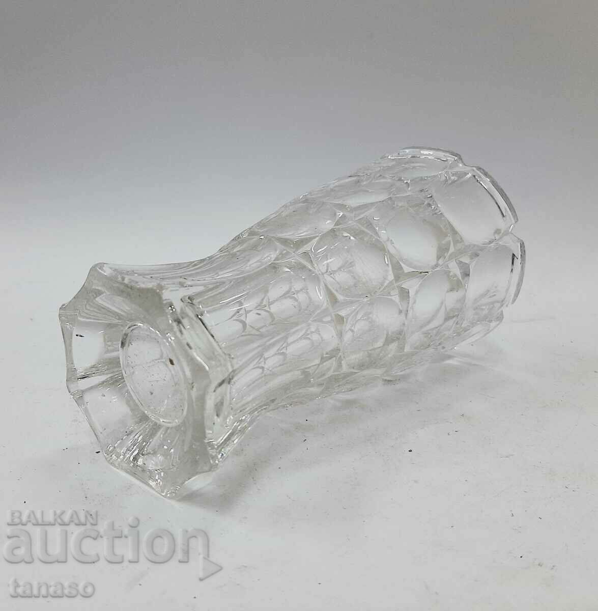 Beautiful old lead crystal vase(12.5) - 6