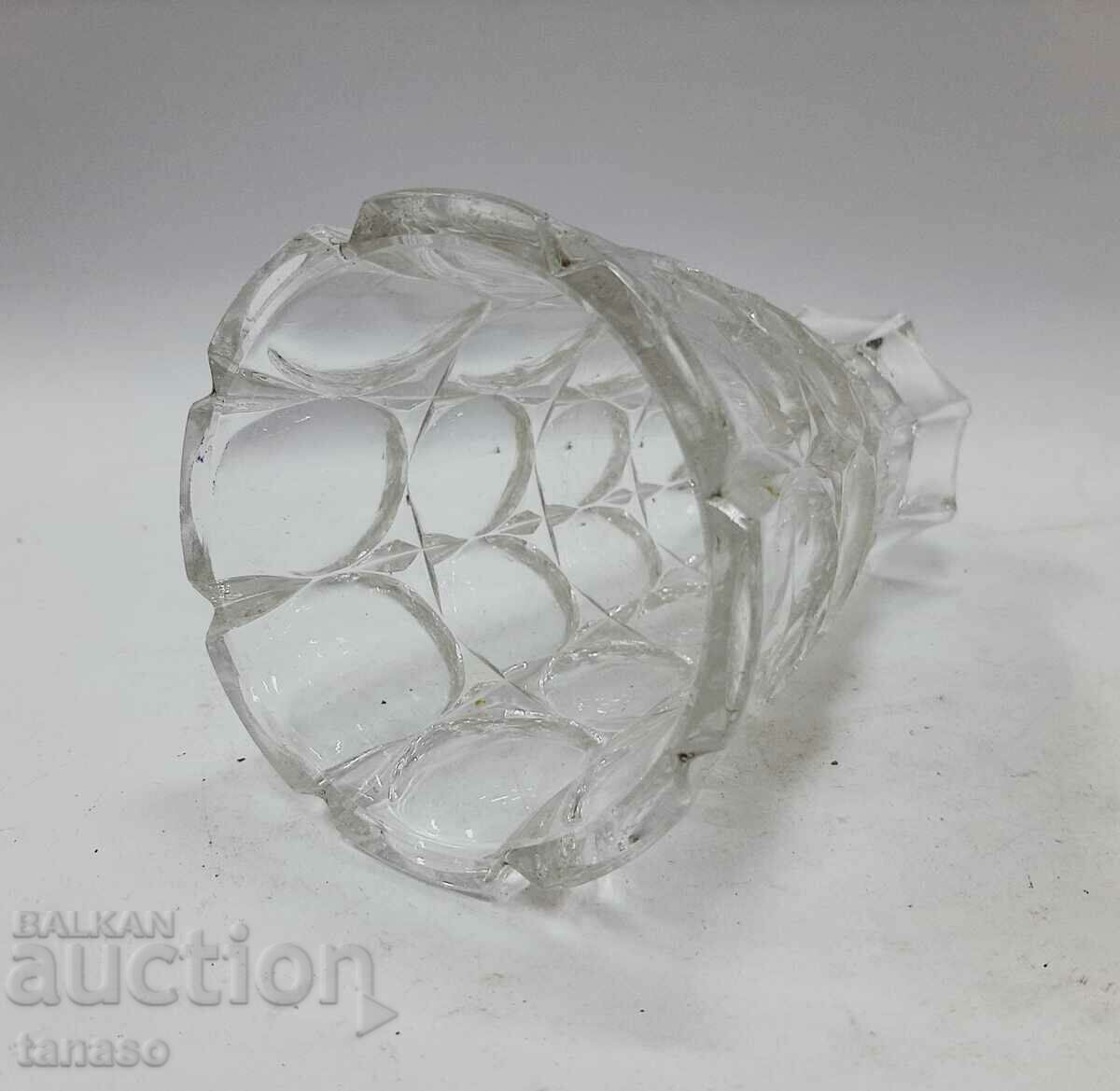 Beautiful old lead crystal vase(12.5) - 7