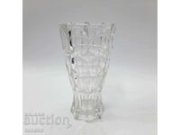 Όμορφο παλιό βάζο από κρύσταλλο μολύβδου (12,5)