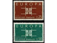 Франция 1963 Eвропа CЕПТ (**), чиста серия, неклеймована