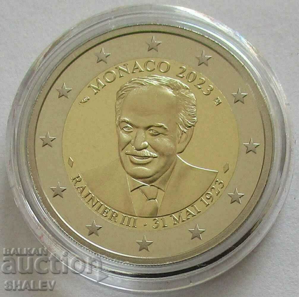 2 Euro 2023 Monaco „Prince Renie III” (2 Euro Monaco) Proof cu preț 706.89 BGN | € 361.43 2 Euro 2023 Monaco „Prince Renie III” (2 Euro Monaco) Proof cu preț 706.89 BGN | € 361.43