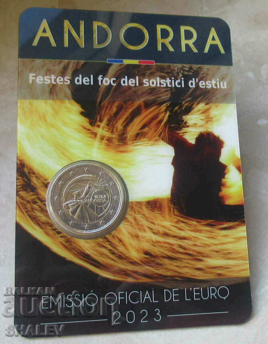 2 Euro 2023 Andorra (2) Andorra "Summer Solstice" (2 Euro)