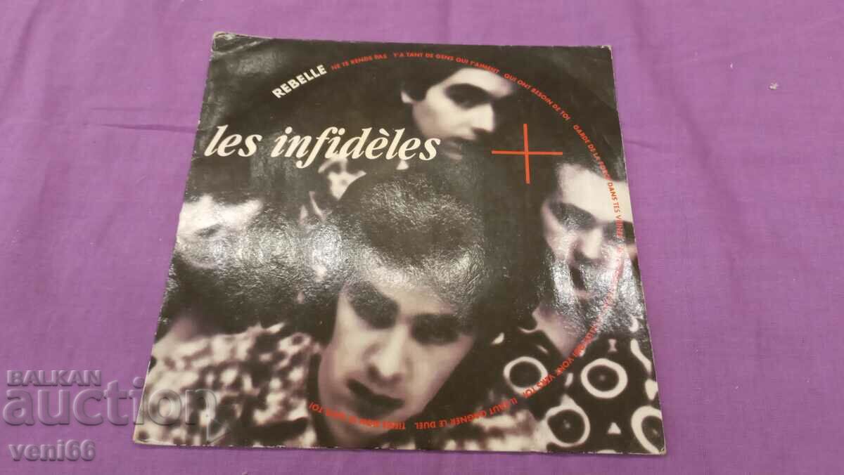 Disc de gramofon - format mic Les Infidiles