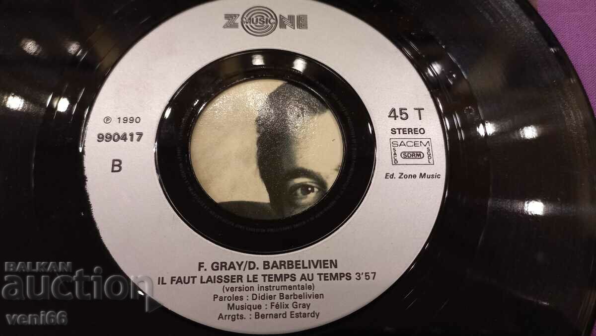 Auction  Gramophone record - small format F.Gray