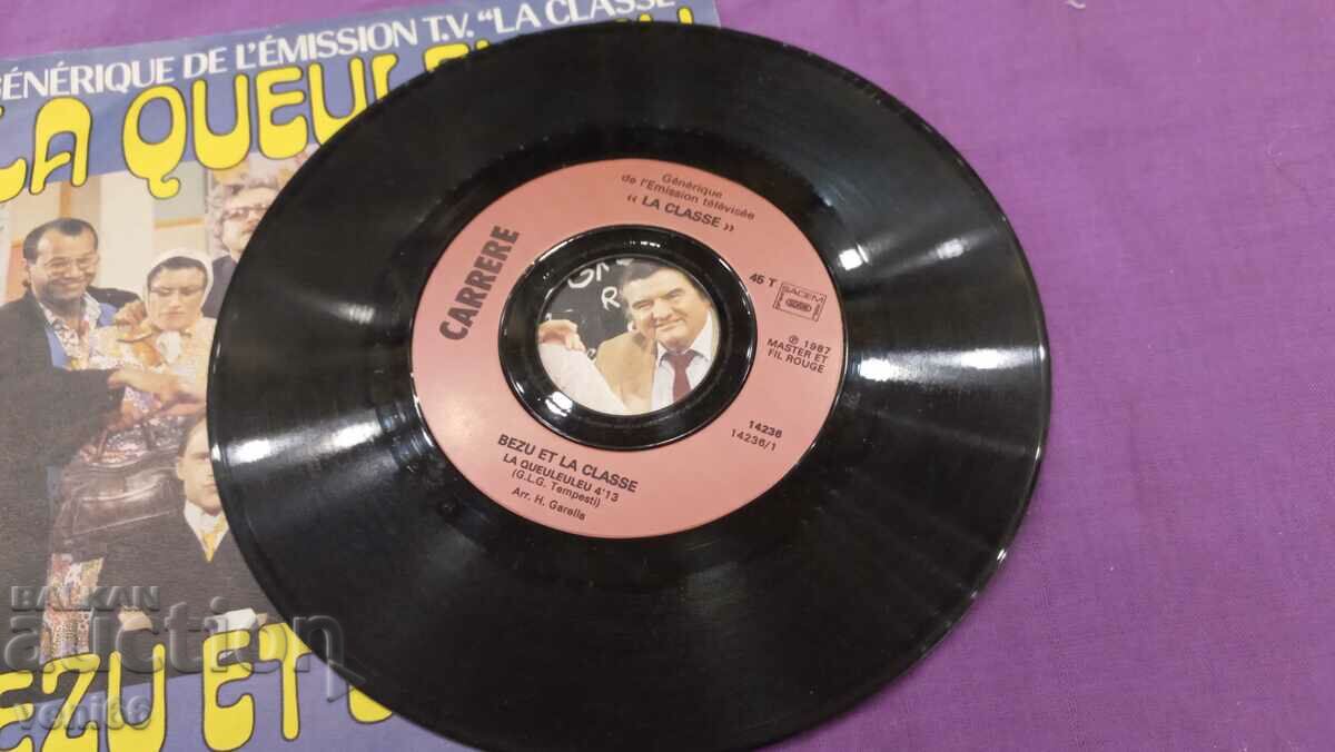Gramophone record - small format Bezu et LA classe with price 1.50 BGN | € 0.77 Gramophone record - small format Bezu et LA classe with price 1.50 BGN | € 0.77