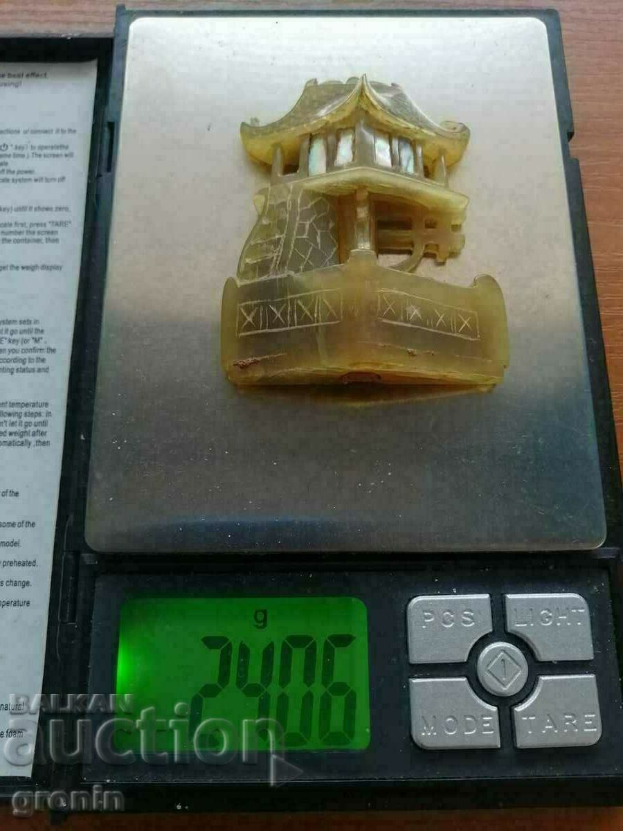 Figure Netzke,Meiji,period,Netske,mother of pearl and horn,Pr! with price 239.99 BGN | € 122.70 Figure Netzke,Meiji,period,Netske,mother of pearl and horn,Pr! with price 239.99 BGN | € 122.70