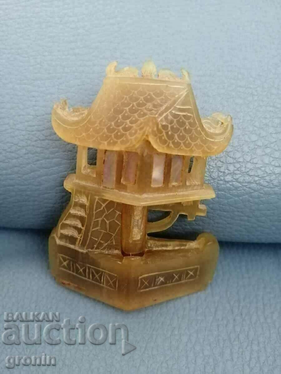 Figure Netzke,Meiji,period,Netske,mother of pearl and horn,Pr! - 6 Figure Netzke,Meiji,period,Netske,mother of pearl and horn,Pr! - 6