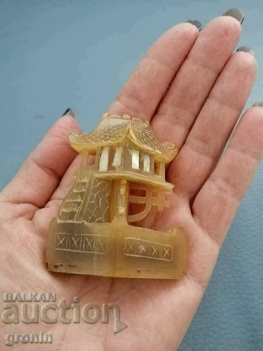 Figure Netzke,Meiji,period,Netske,mother of pearl and horn,Pr! - 7 Figure Netzke,Meiji,period,Netske,mother of pearl and horn,Pr! - 7