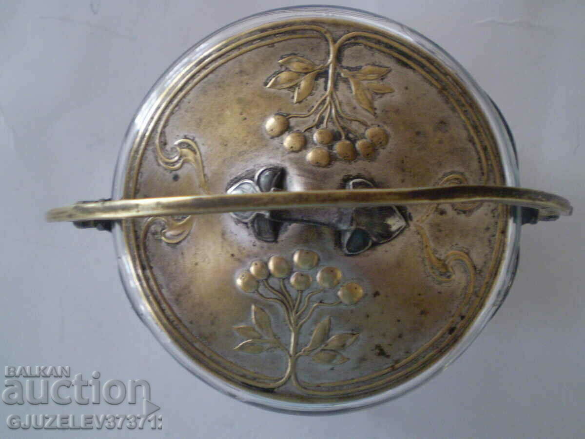 WMF Art Nouveau silver plated sugar bowl bonbonniere - 5 WMF Art Nouveau silver plated sugar bowl bonbonniere - 5