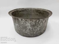 Стара калайдисана медна тенджера(4.3)