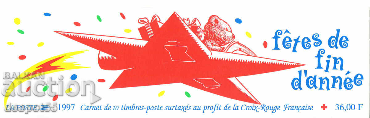 1997. France. Red Cross. Carnet. Self-adhesive. with price 9.50 BGN | € 4.86