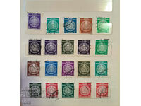 Γερμανία ΛΔΓ Διοικητικό ταχυδρομείο 1954 - 1956 έτος 20 τεμάχια