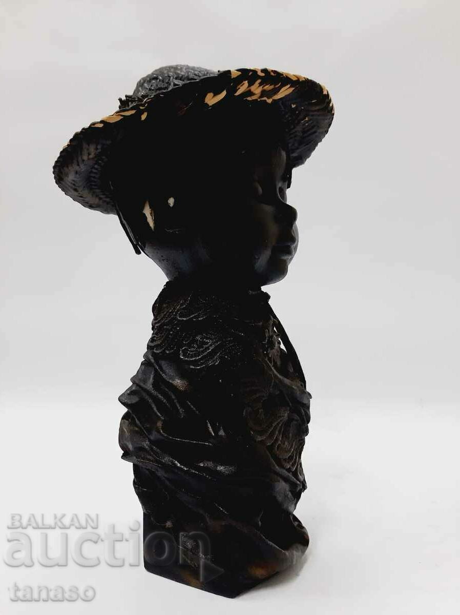 Old Statuette, Black Child(4.4) - 7