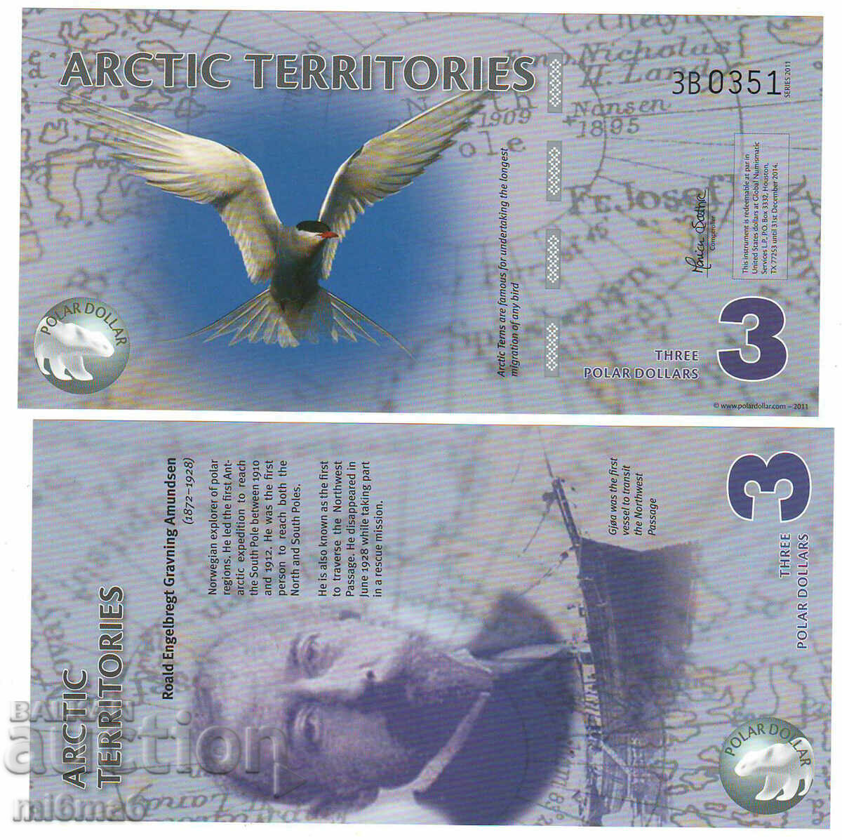 Arctic Territories $3