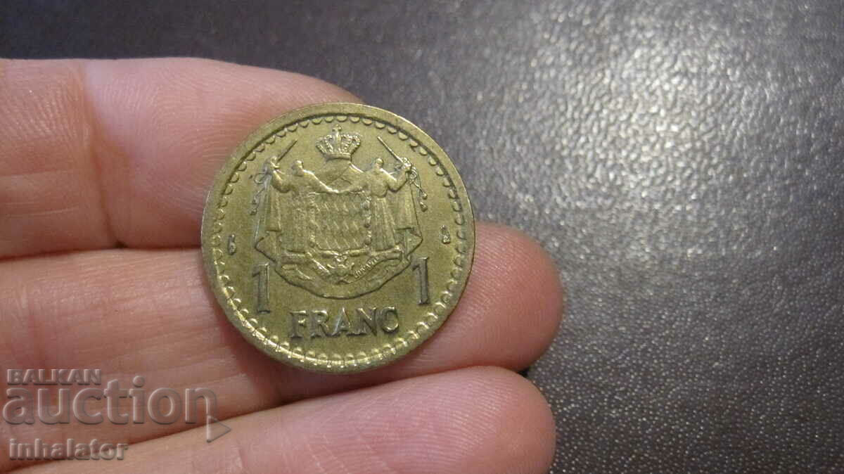 1945 год Монако 1 франк