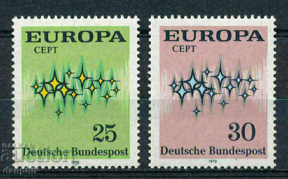 Германия 1972 Eвропа CEПT (**) чисти, неклеймовани