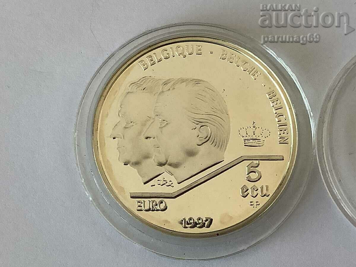 Βέλγιο 5 ECU 1997 Ασήμι 0,833