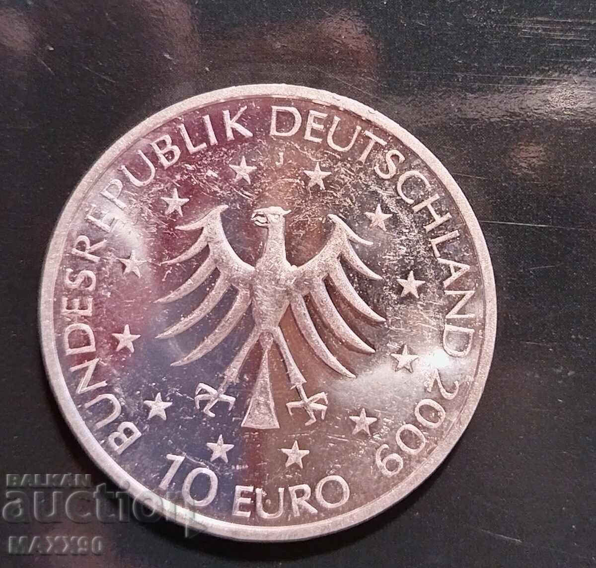 Auction  10 euro silver Germany Marion Dönhoff
