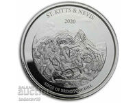 1 oz Silver St. Kitts and Nevis - Eastern Caribbean 2020