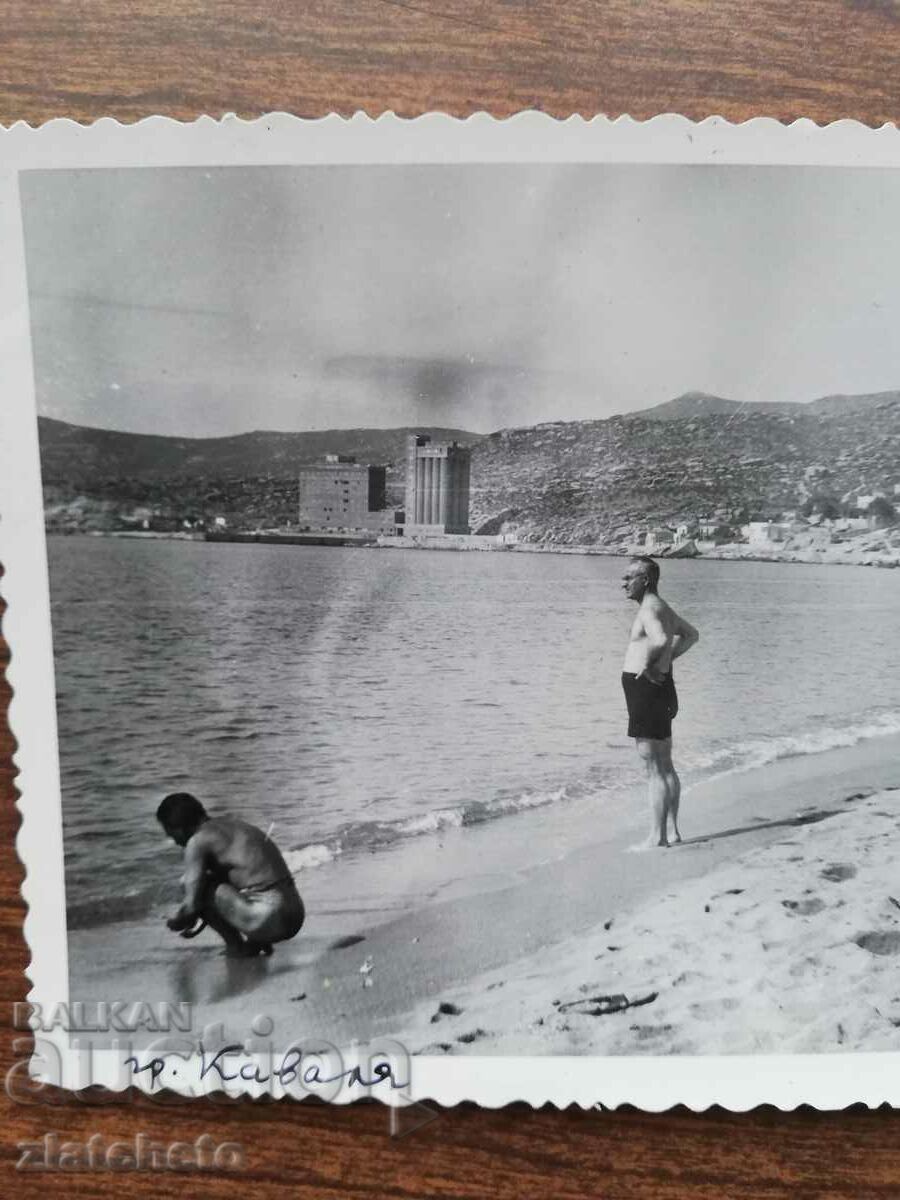 Old photo Kingdom of Bulgaria - Kavala 1941. beach, hotel with price 50.00 BGN | € 25.56 Old photo Kingdom of Bulgaria - Kavala 1941. beach, hotel with price 50.00 BGN | € 25.56