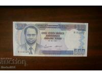 500 francs Burundi 1995 UNC