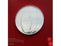 Netherlands-5 euro 2012-silver plated