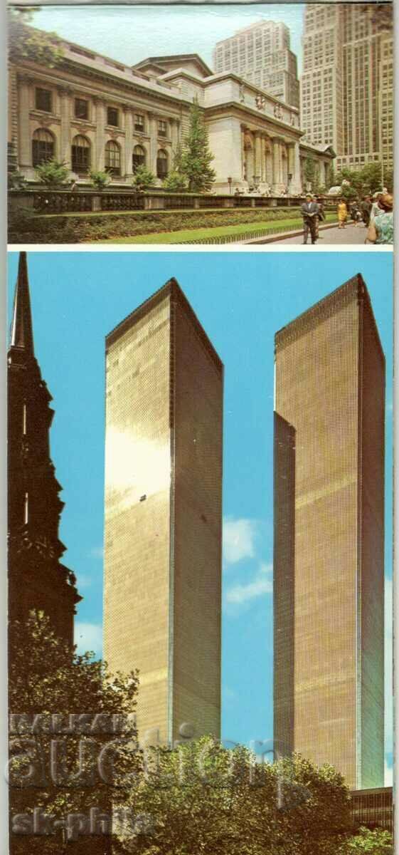 Auction Old card - carnetka - New York - 11 views Auction Old card - carnetka - New York - 11 views