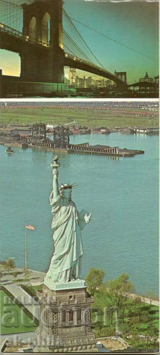 Old card - carnetka - New York - 11 views - 7 Old card - carnetka - New York - 11 views - 7