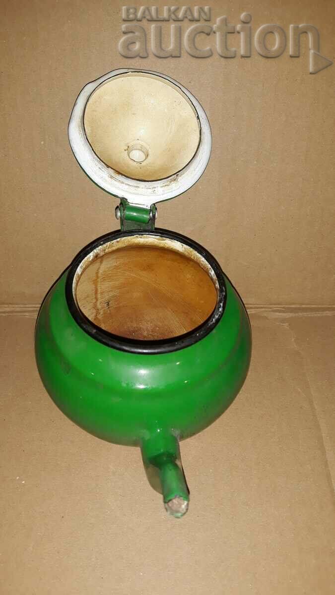 Vintage enamel teapot 50s retro - 5 Vintage enamel teapot 50s retro - 5