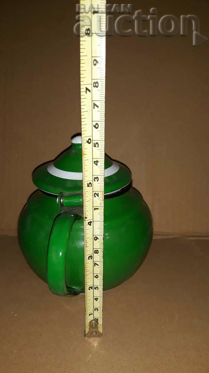 Vintage enamel teapot 50s retro - 6 Vintage enamel teapot 50s retro - 6