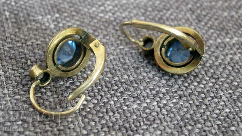 Licitație Vechi cercei antici cercei safire Licitație Vechi cercei antici cercei safire