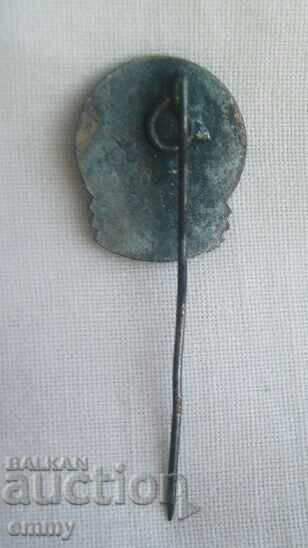 Auction Badge Hungary - "Construction Union", 1970s. Email. Auction Badge Hungary - "Construction Union", 1970s. Email.