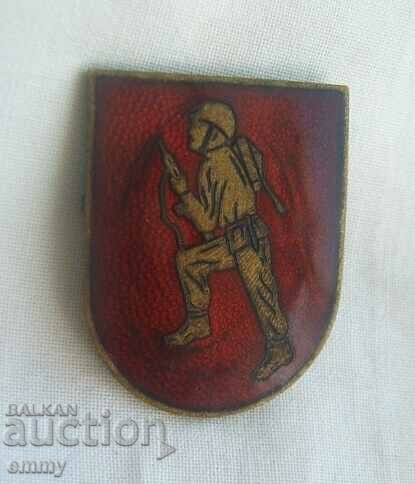 Badge sign Belgium, Brussels - FISCH-FIBRU with price 15.00 BGN | € 7.67