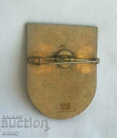 Auction  Badge sign Belgium, Brussels - FISCH-FIBRU