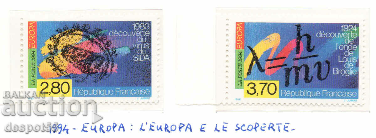 1994. Γαλλία. Ευρώπη - Μεγάλες Ανακαλύψεις.