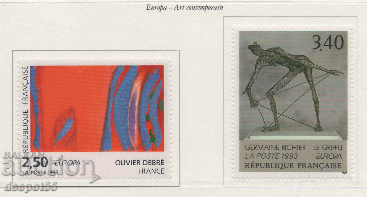 1993. France. EUROPE - Contemporary art.