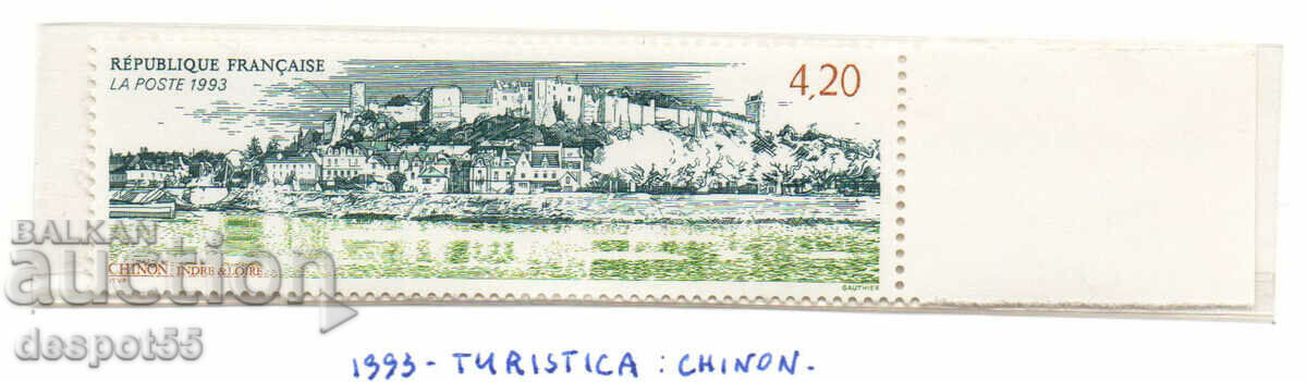 1993. France. Tourist advertisement - Chinon.