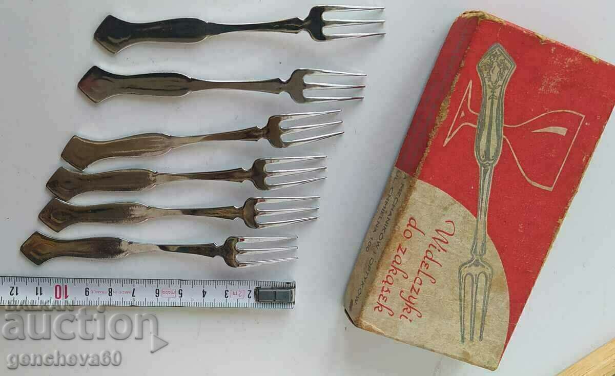Polish breakfast forks - 5 Polish breakfast forks - 5