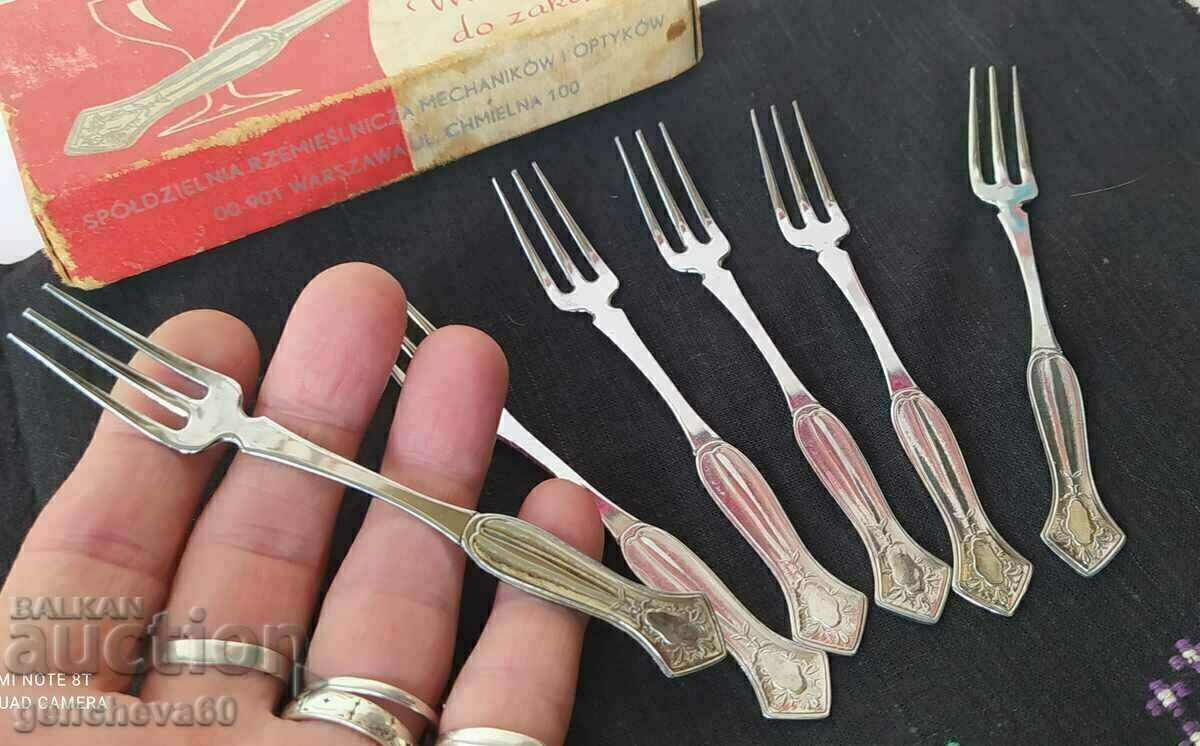 Polish breakfast forks - 6 Polish breakfast forks - 6