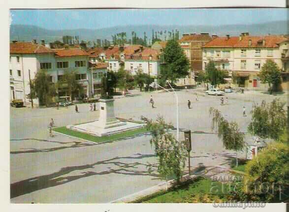 Κάρτα Βουλγαρίας Πλατεία Μπλαγκόεβγκραντ "Μακεδονία"*