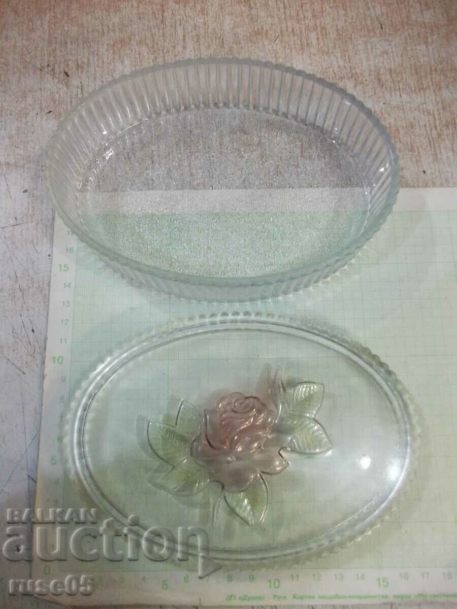 Glass box for jewelry, candies and others, new - 5