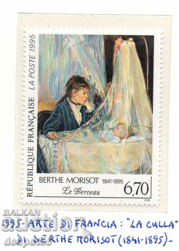 1995. Франция. 100 години от смъртта на Берт Моризо.