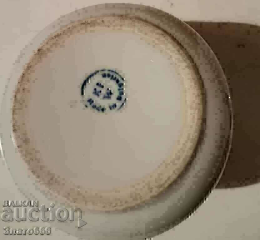 Auction  Old porcelain sugar bowl