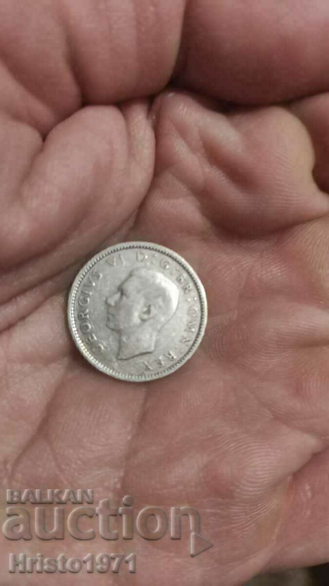 6 pence 1945 cu preț € 6.14 | 12.01 BGN