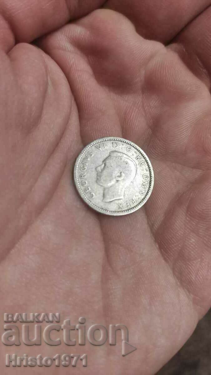 6 пенса 1946 с цена € 7.00 | 13.69 лв.
