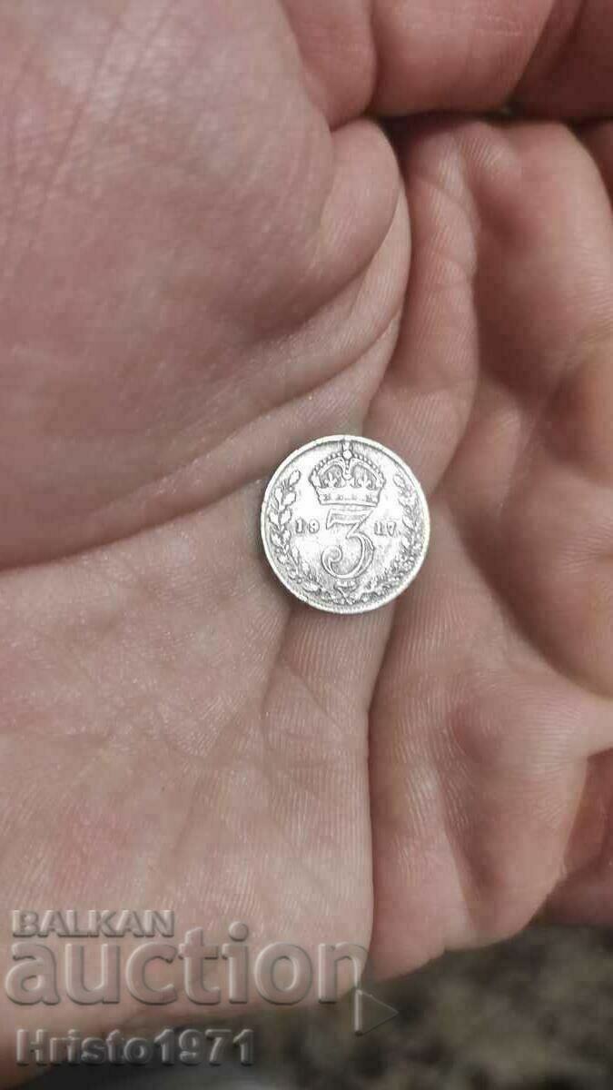 3 pence 1917 3 pence 1917