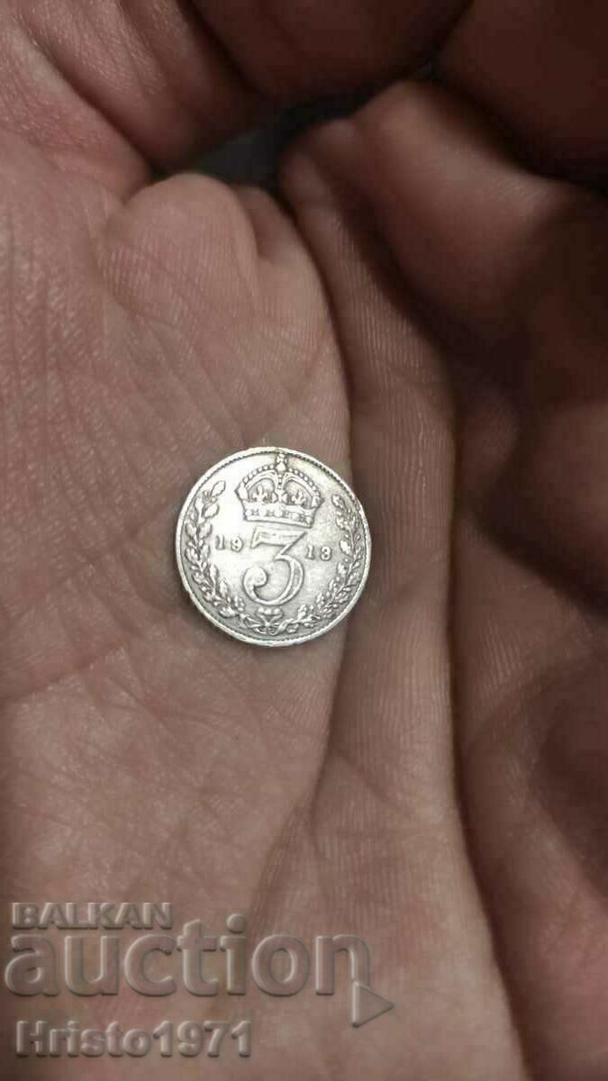 3 pence 1913