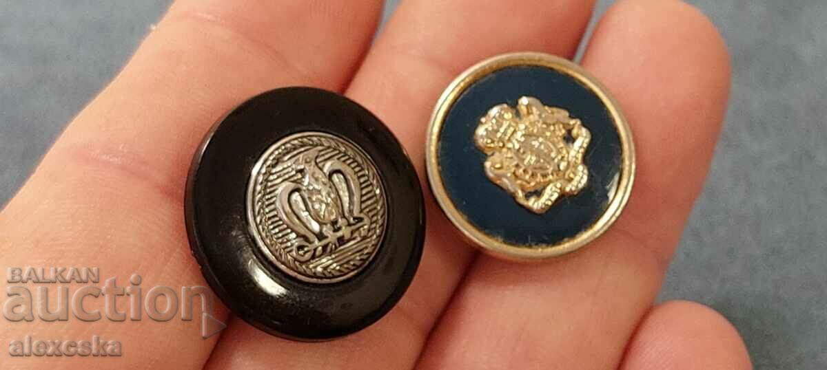 Royal buttons from uniforms